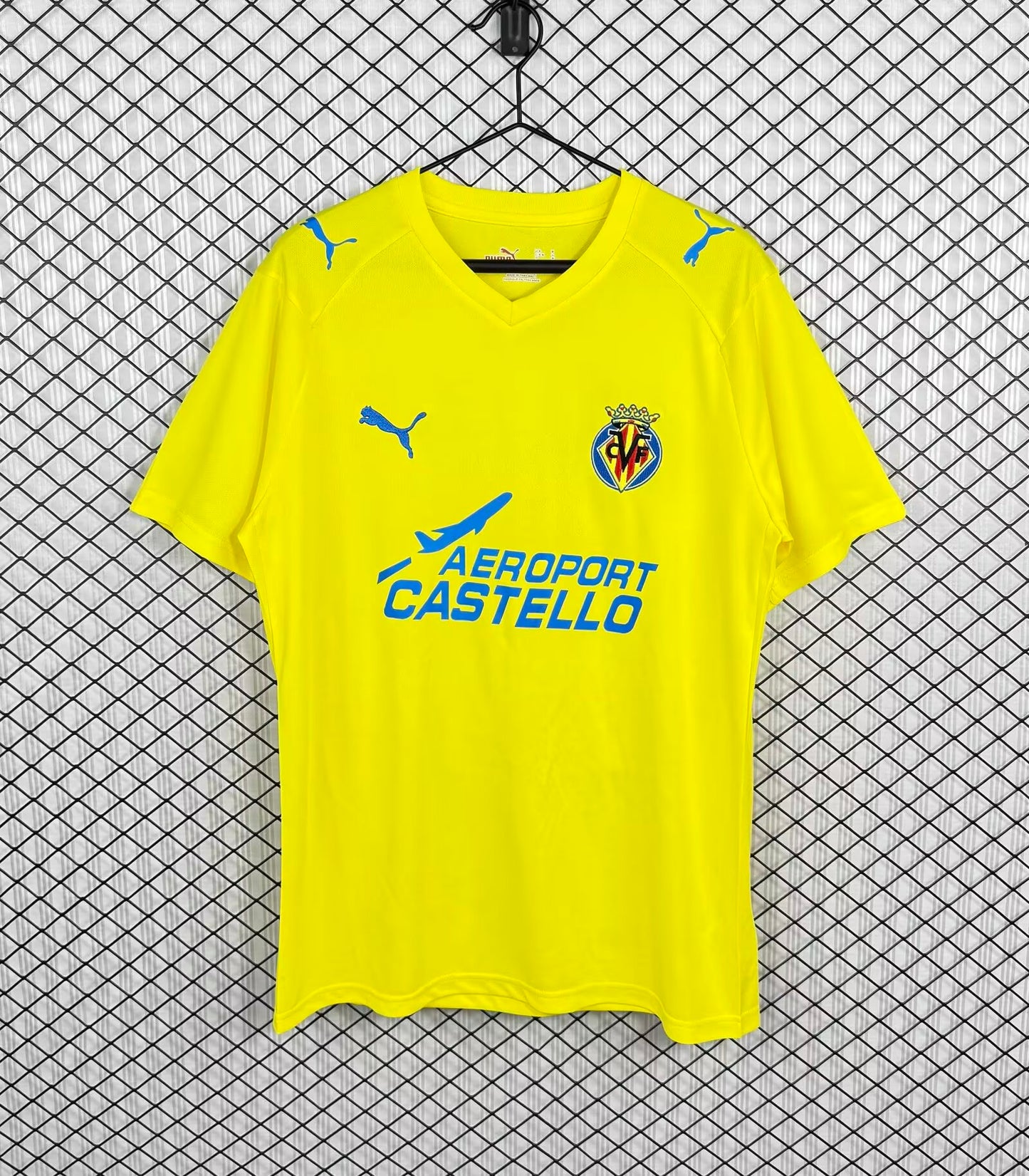 Retro Villarreal 2008/2009 Home Fan Version Football Jersey