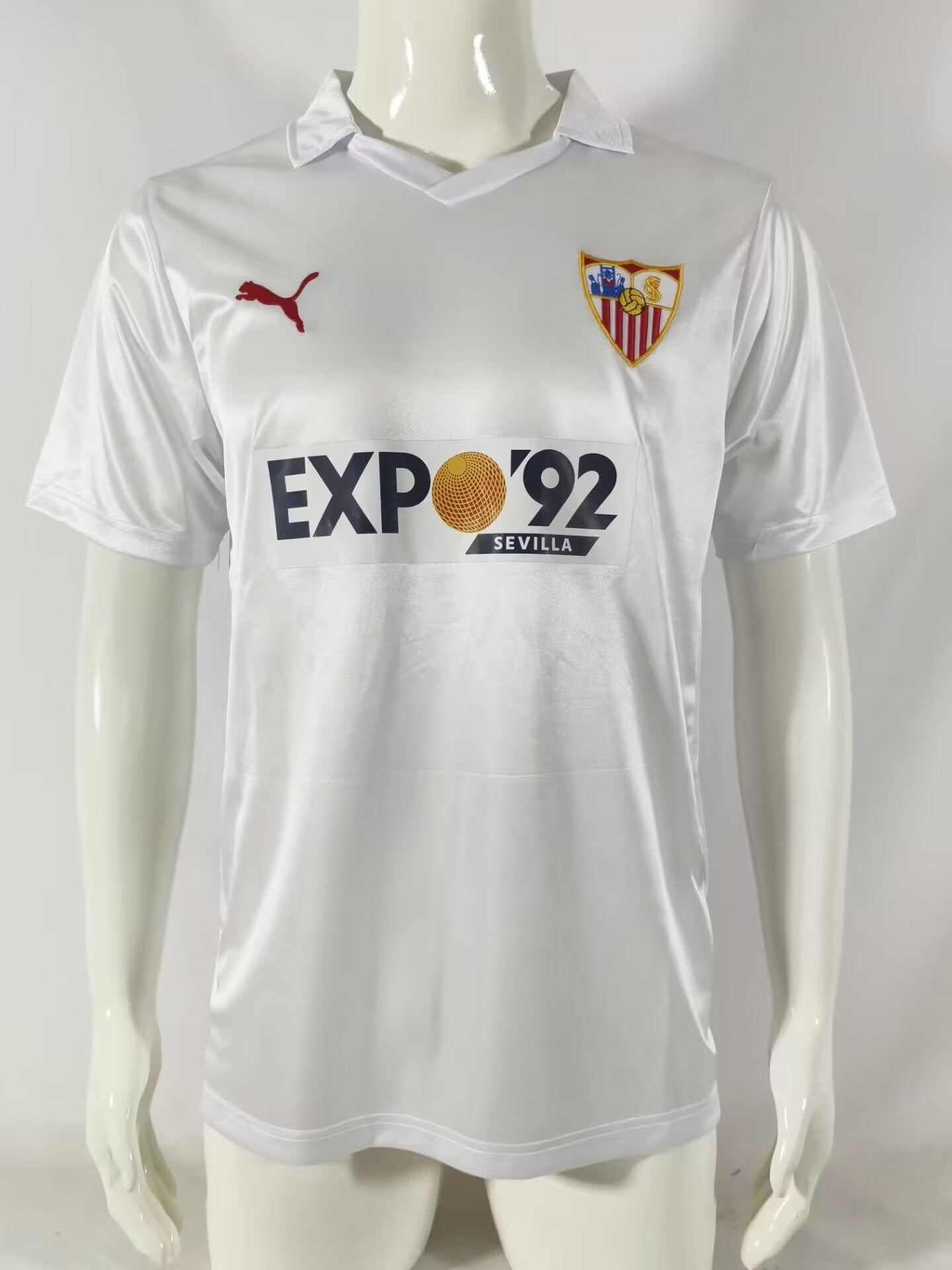 Retro Sevilla FC 1987/1990 Home Football Jersey