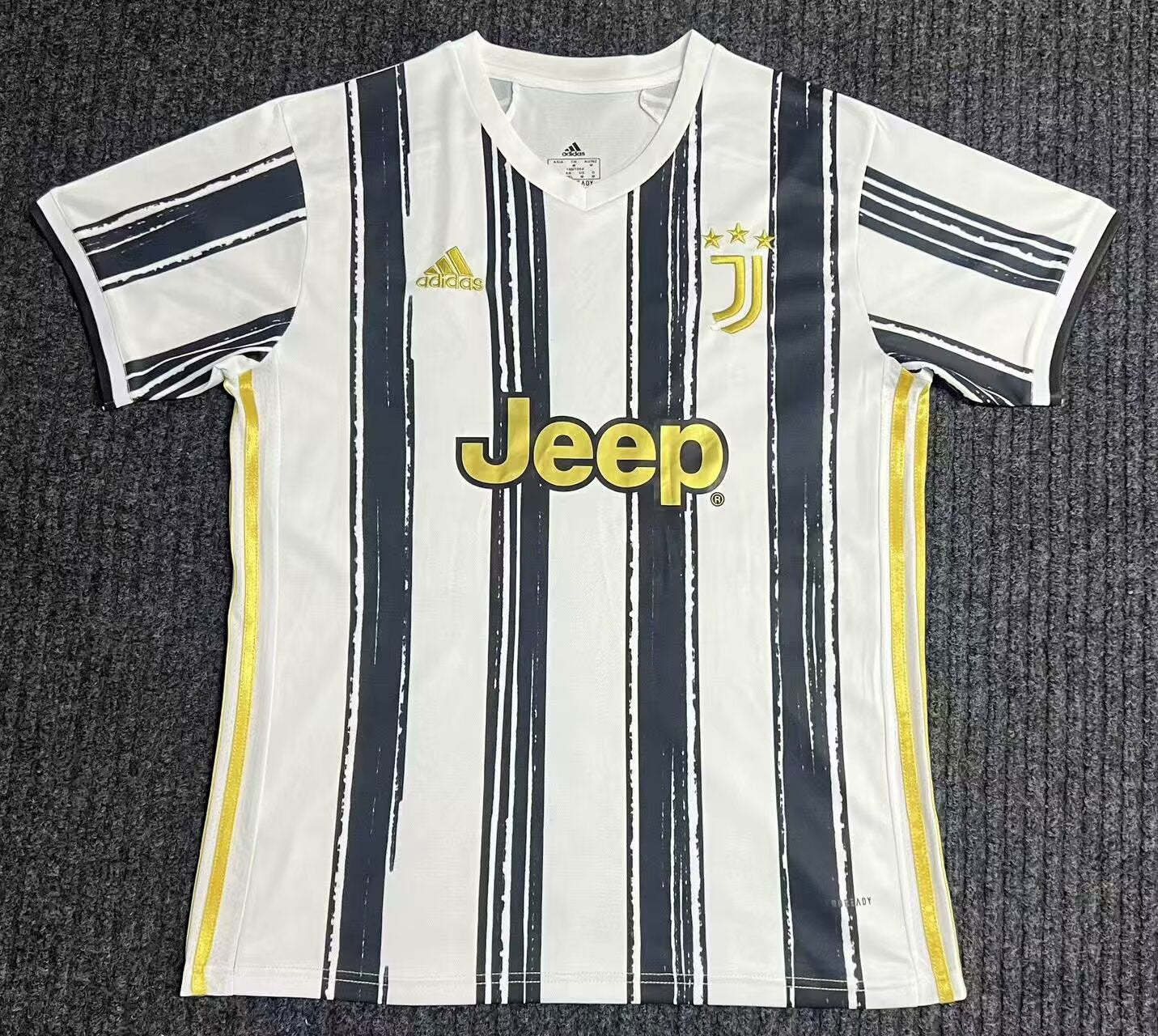 Retro Juventus 2020/2021 Home Fan Version Football Jersey