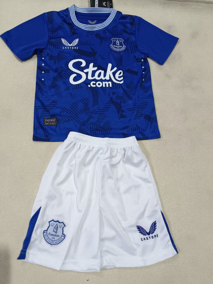 Everton 2024/2025 Kids Home Football Jersey