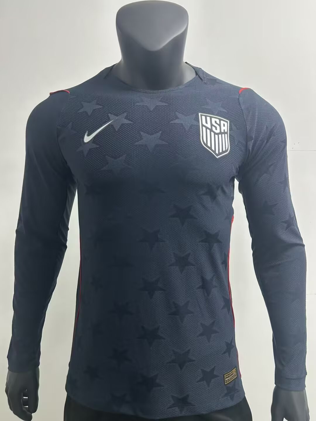 Usa Away Long SleevePlayer Jersey 2026-2027