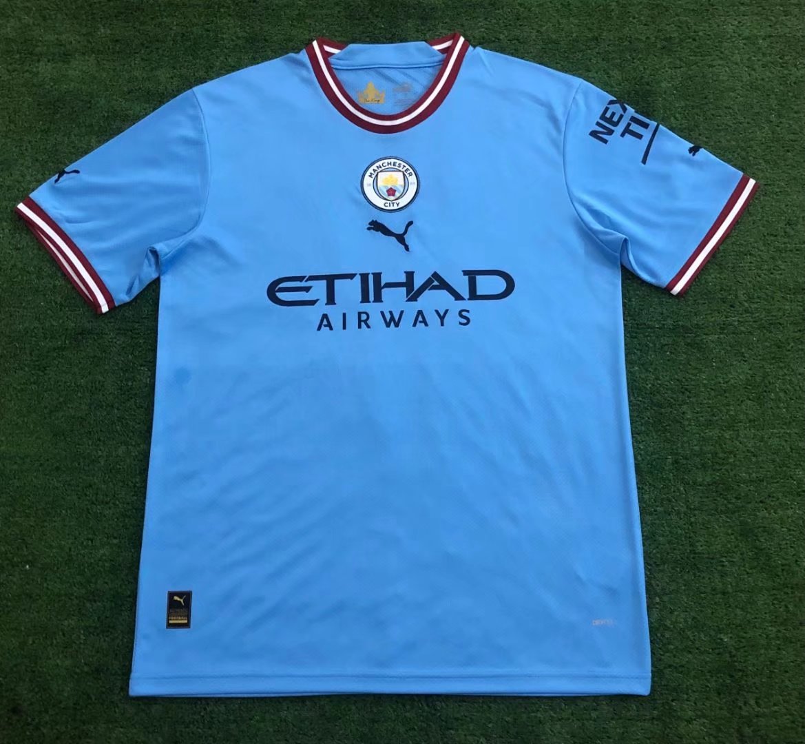 Manchester City 2022/2023 Home Fan Version Football Jersey