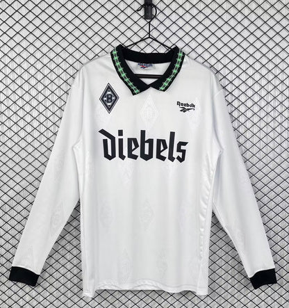 Retro Monchengladbach Home Long Sleeve Jersey 1995-1996