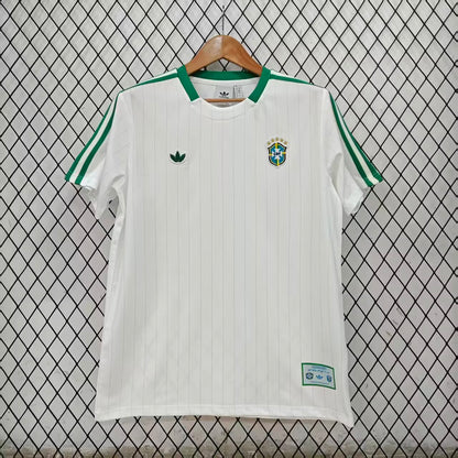 Brazil T-shirt Retro leisure White Jersey 2026-2027