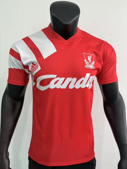 Retro Liverpool 1991/1992 Home Football Jersey
