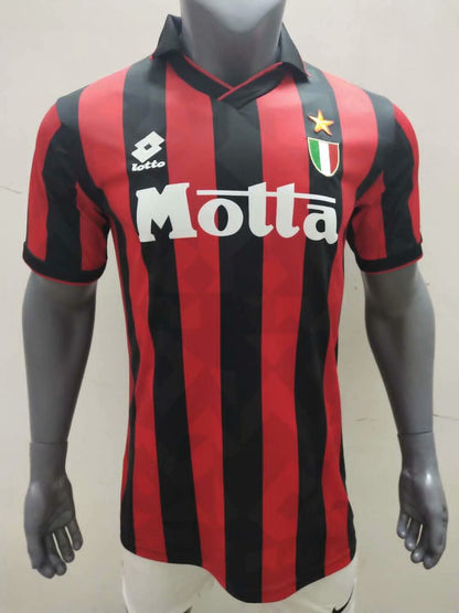 Retro AC Milan 1992/1994 Home Football Jersey