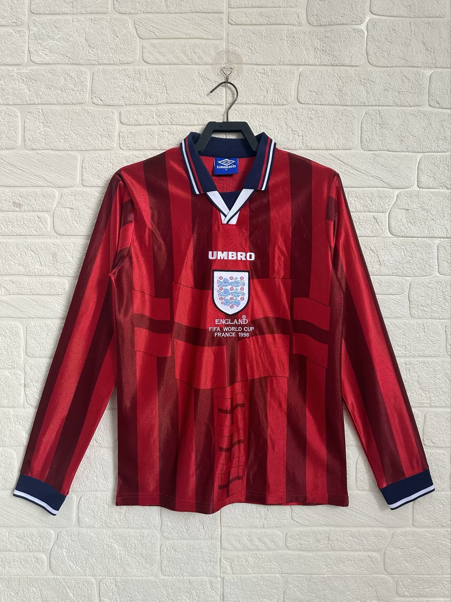 Retro England 1998 Away Football Jersey