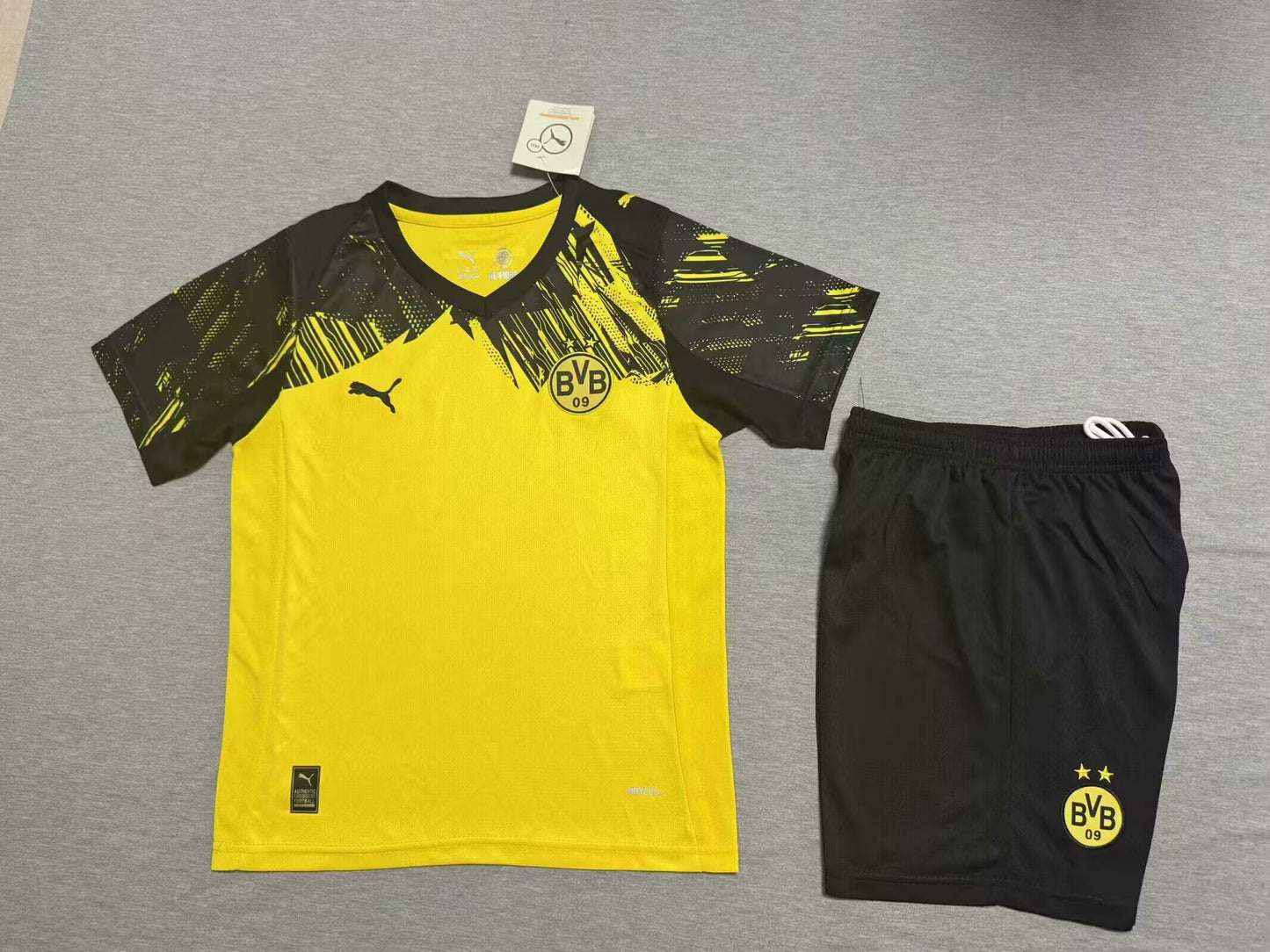 Borussia Dortmund 2025/2026 Kids Home Football Jersey