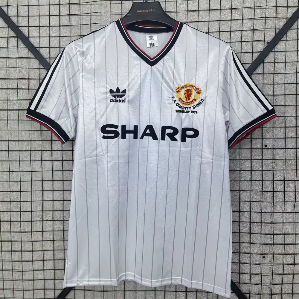 Retro Manchester united 1982/1983 Away Football Jersey