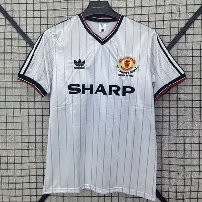 Retro Manchester united 1982/1983 Away Football Jersey