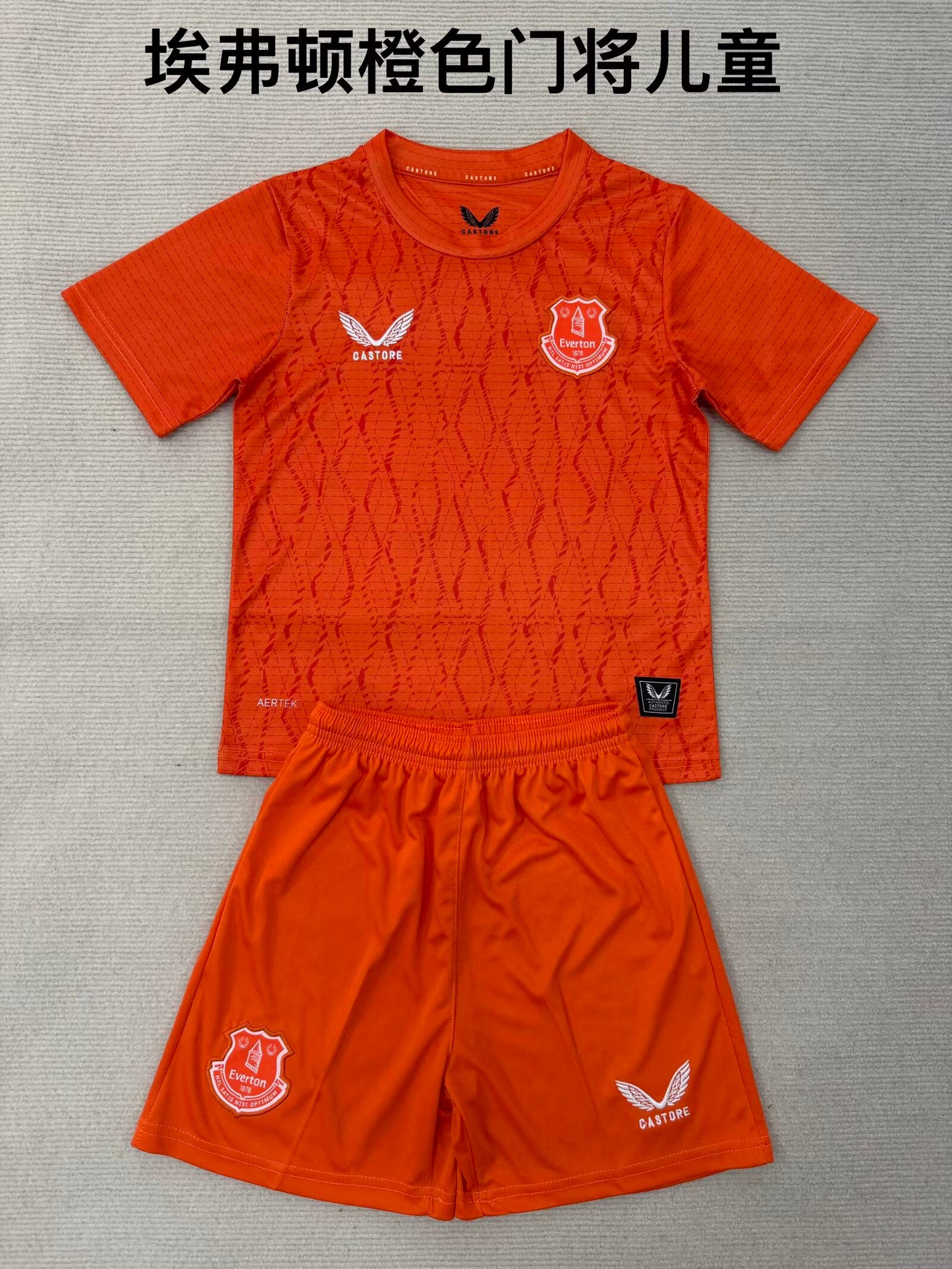 Everton 2025/2026 Kids Goalkeeper Football Jersey