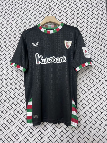 Bilbao Athletic Club 2024/2025 Away Fan Version Football Jersey