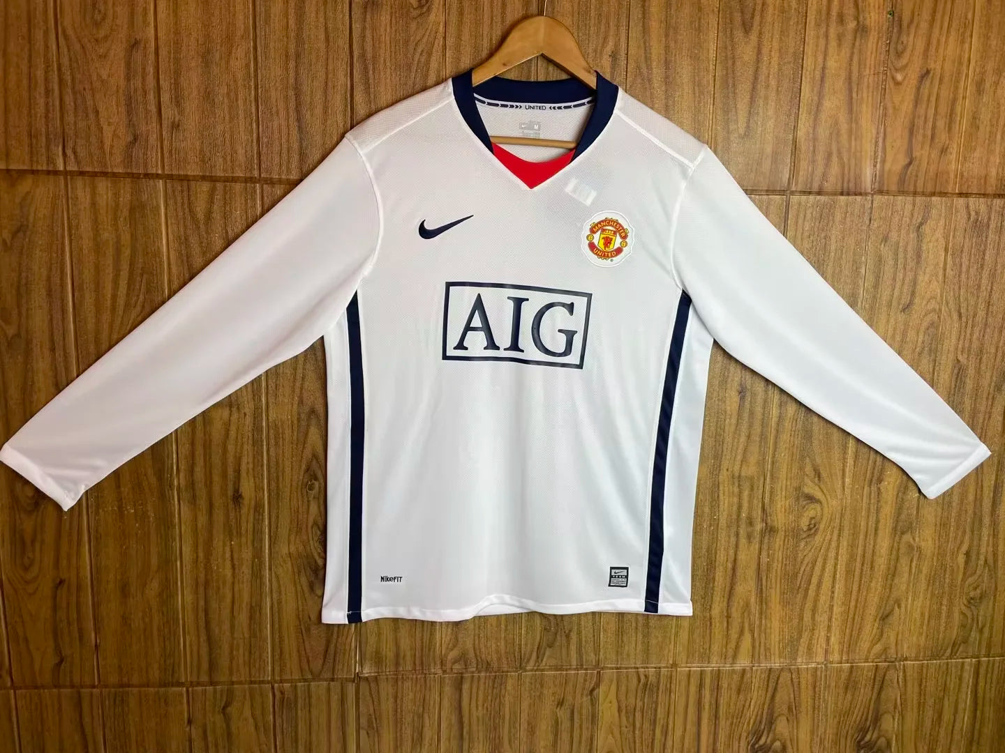 Retro Manchester united 2007/2008 Away Football Jersey