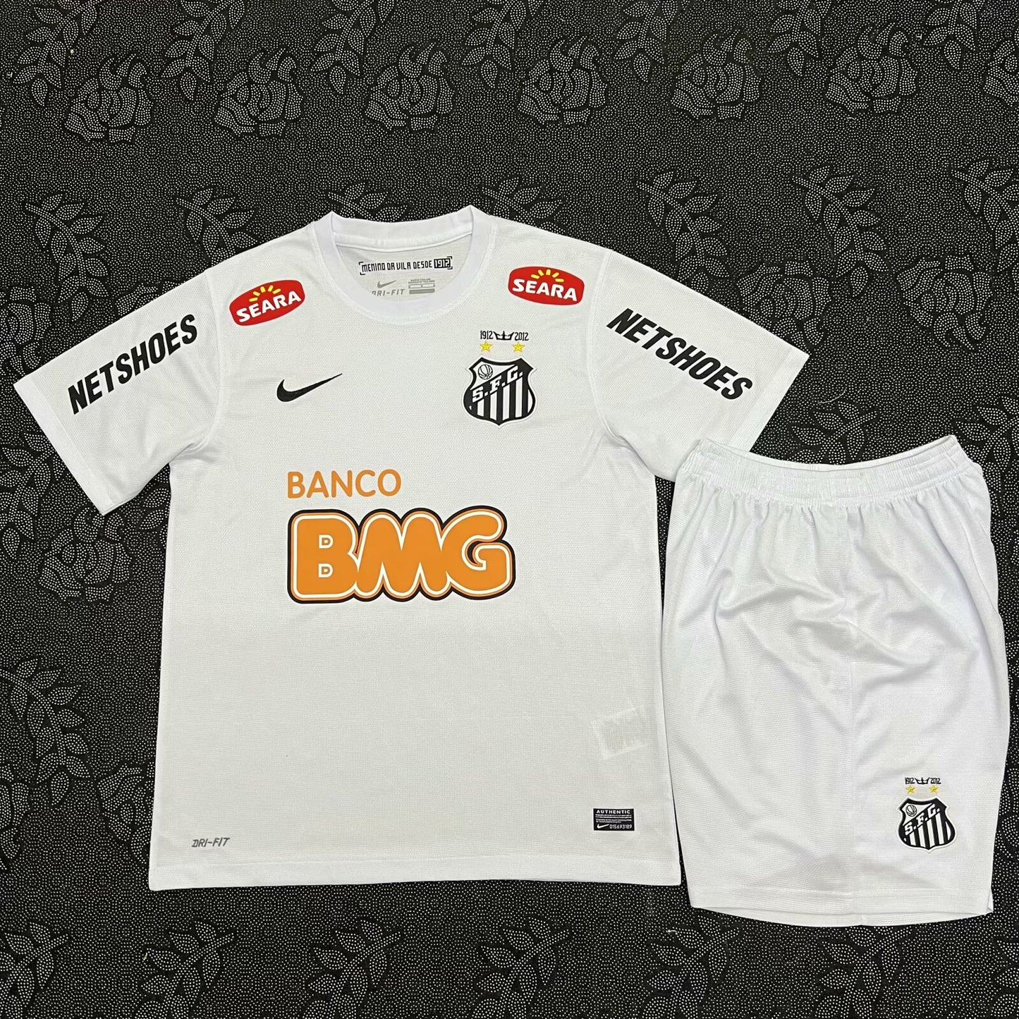 Retro Santos 2011/2012 Home Football Jersey