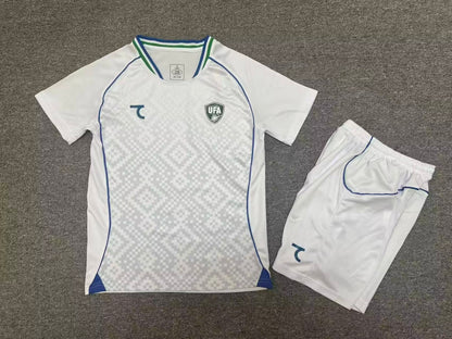 Uzbekistan 2026/2027 Kids Home Fan Version Football Jersey