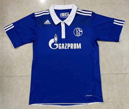 Retro Schalke 2010/2011 Home Football Jersey