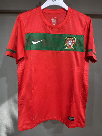 Retro Portugal 2010 Home Player Version Football Jersey