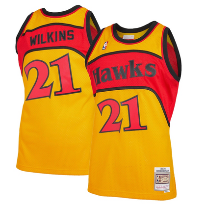 Atlanta Hawks Fan Version Football Jersey