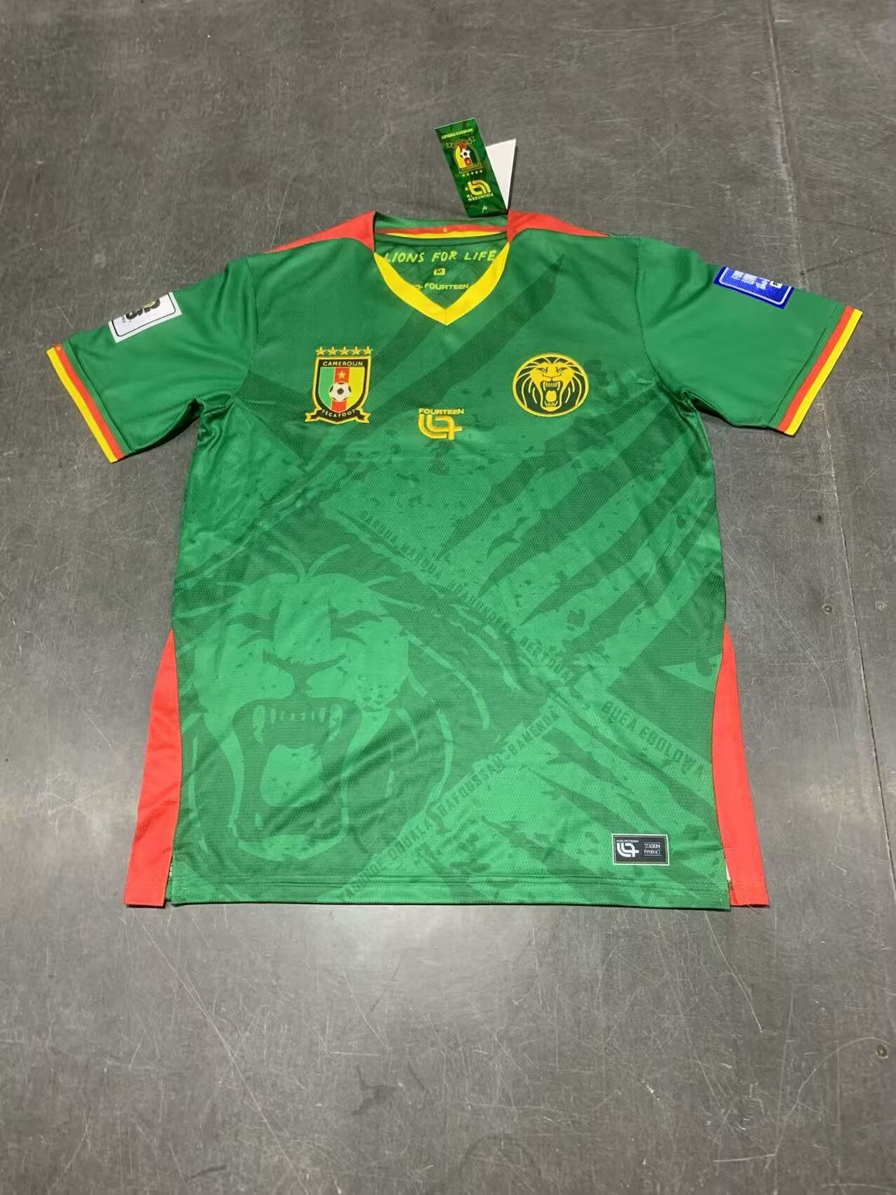 Cameroon 2025/2026 Home Fan Version Football Jersey