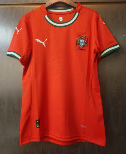 Portugal 2025/2026 Women Home Fan Version Football Jersey