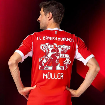 Bayern Munich 2025/2026 Home Fan Version Football Jersey