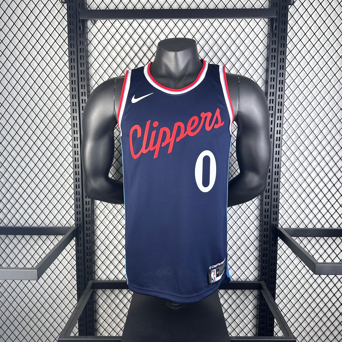 Los Angeles Clippers Blue #0 WESTBROOK NBA Season Jerseys 2025