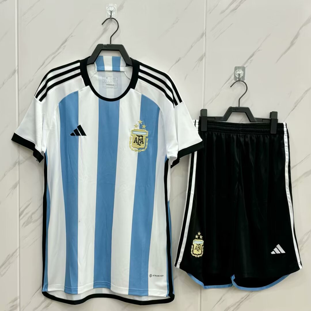 Argentina 2022 Home Fan Version Football Jersey
