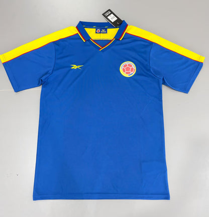 Retro Colombia 1998 Away Football Jersey