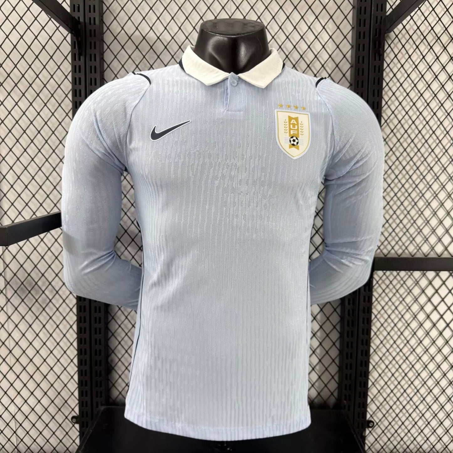 Uruguay 2026/2027 Home Long Sleeve Player Version Football Jersey