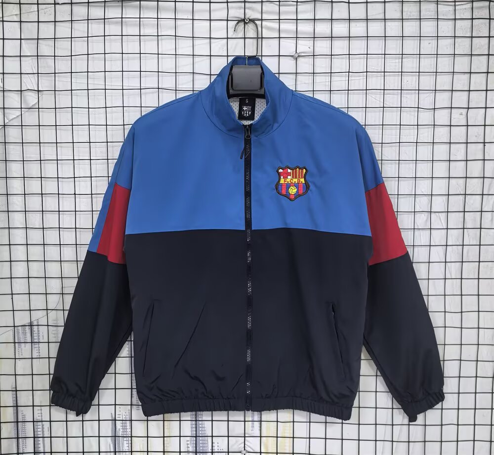 Retro Barcelona Windbreaker