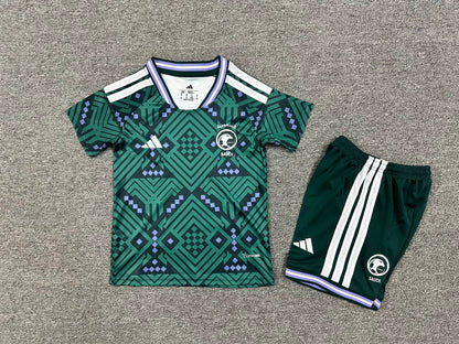 Saudi Arabia 2026/2027 Kids Home Fan Version Football Jersey