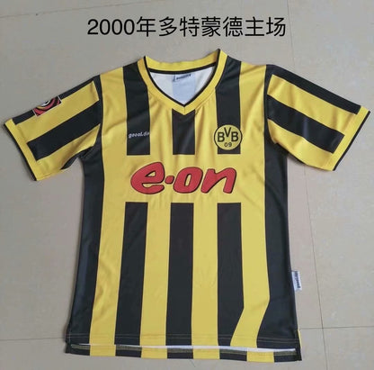 Retro Borussia Dortmund 2000 Home Football Jersey