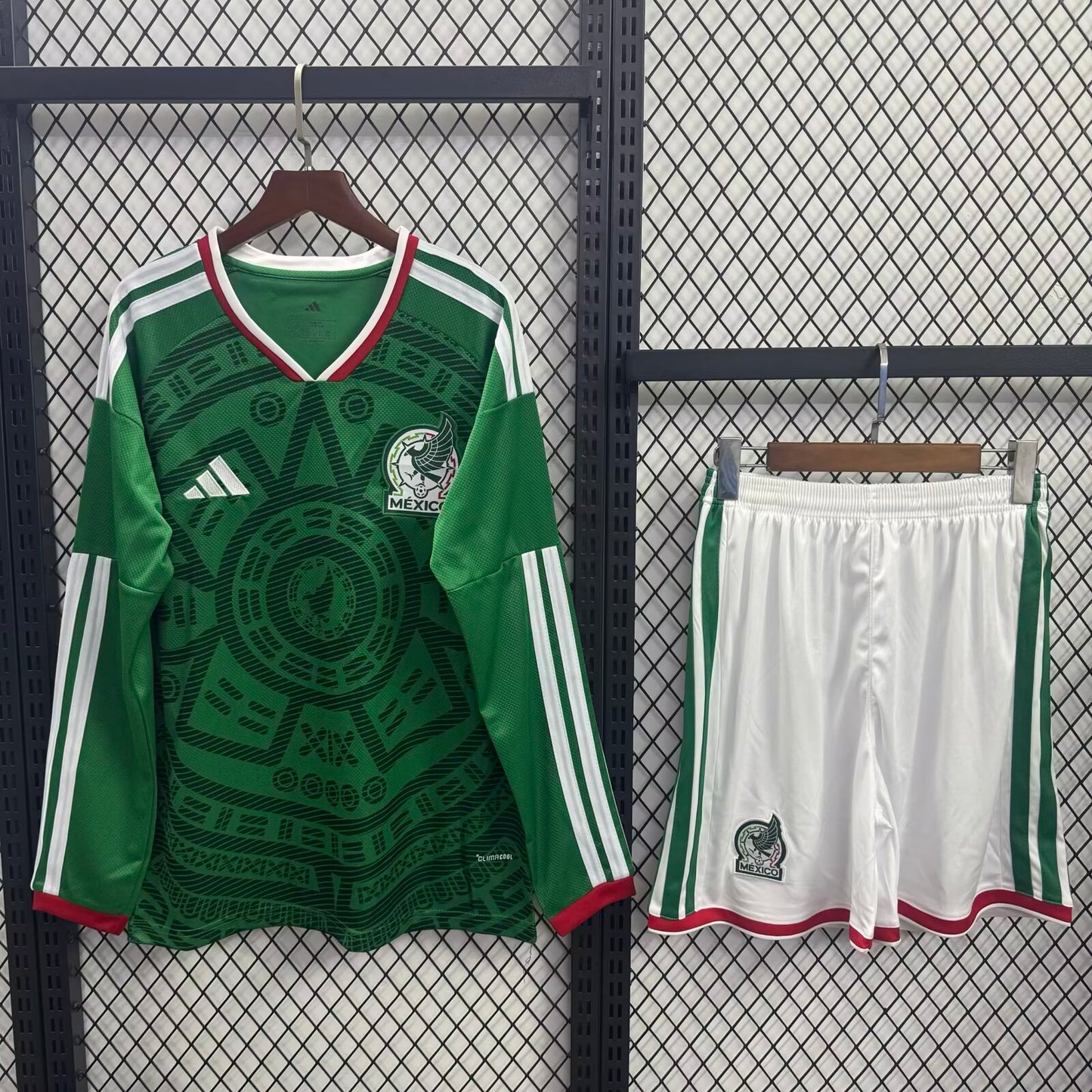 Mexico 2026/2027 Home Long Sleeve Fan Version Football Jersey
