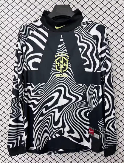 Brazil 2026/2027 Goalkeeper Long Sleeve Fan Version Football Jersey