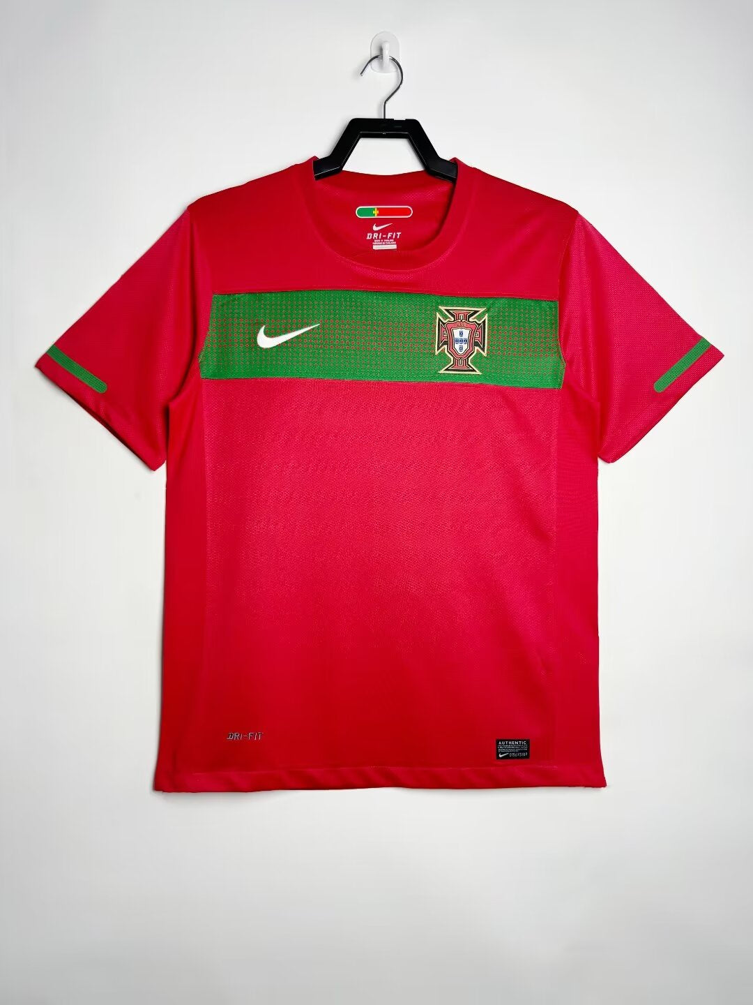 Retro Portugal 2010 Home Football Jersey