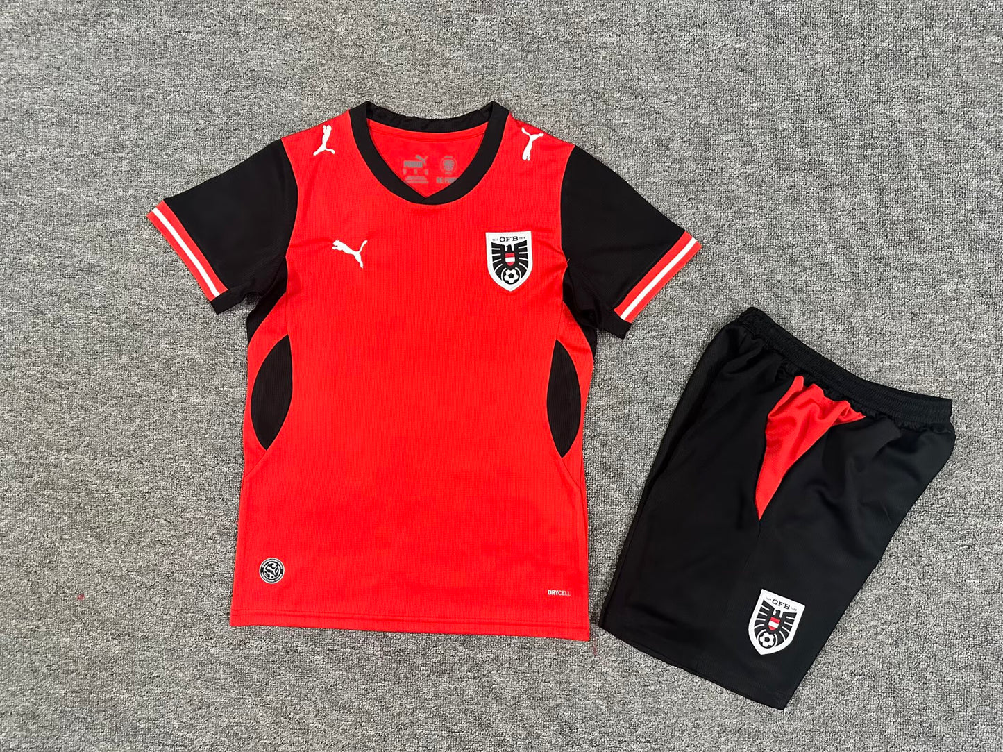 Austria 2026/2027 Kids Home Fan Version Football Jersey