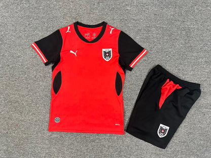 Austria 2026/2027 Kids Home Fan Version Football Jersey
