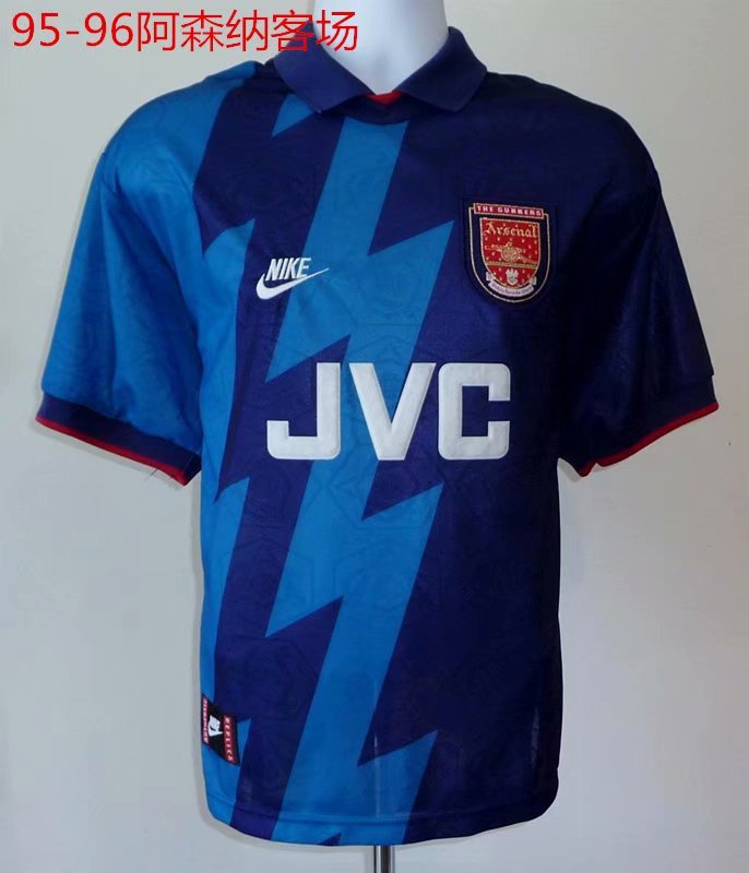Retro Arsenal 1995/1996 Away Football Jersey
