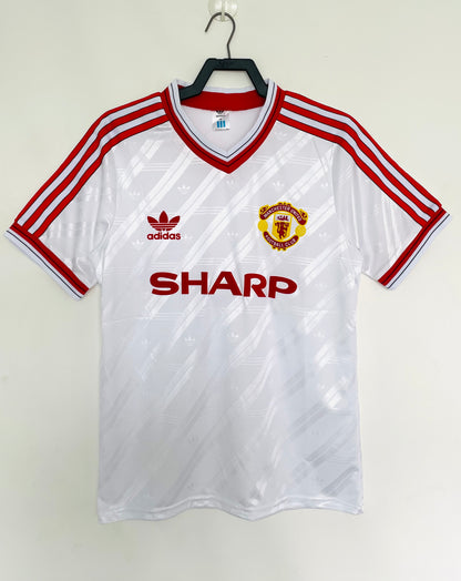 Retro Manchester united 1986/1988 Away Football Jersey