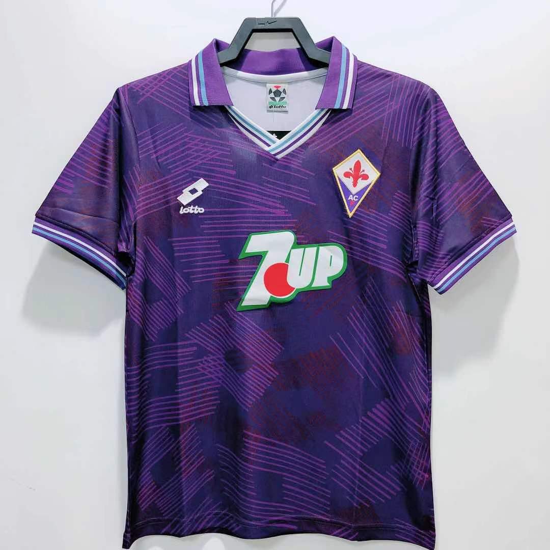 Retro Florence 1992/1993 Home Football Jersey