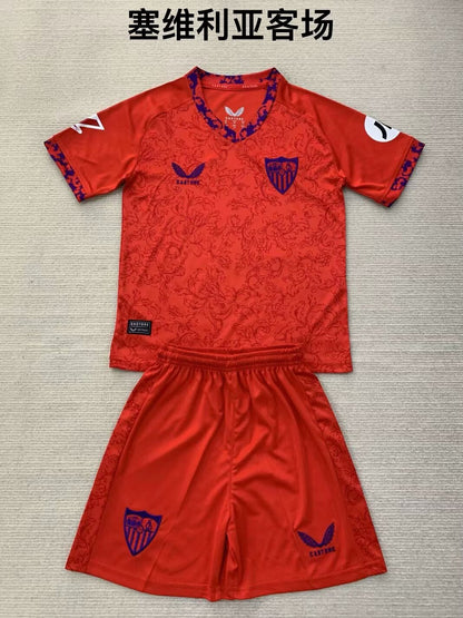 Sevilla FC 2024/2025 Kids Away Football Jersey