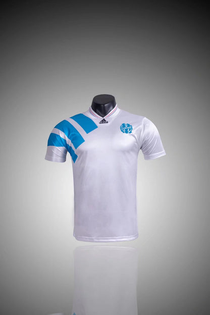Retro Marseilles 1992/1993 Home Football Jersey