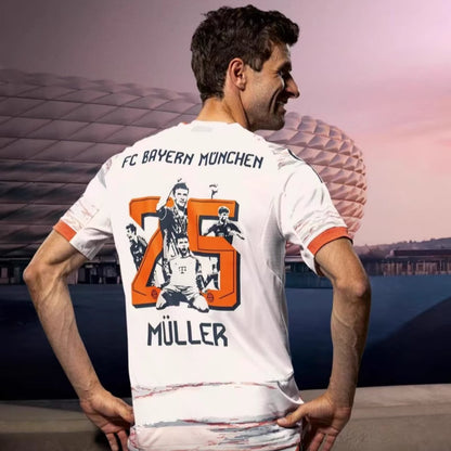 Bayern Munich 2025/2026 Away Player Version Football Jersey