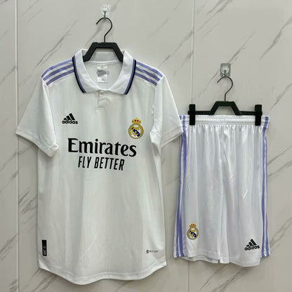 Retro Real Madrid 2022/2023 Home Fan Version Football Jersey