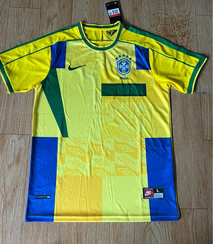 Retro Brazil Special Edition 1998 Football Jersey