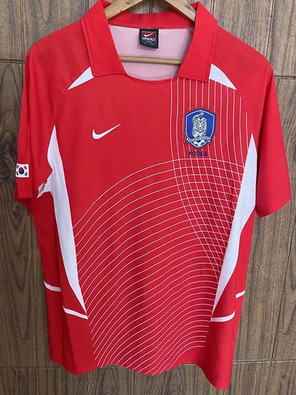 Retro korea 2002 Home Fan Version Football Jersey