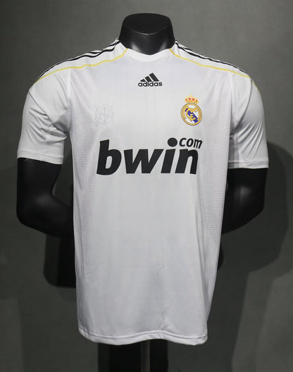 Retro Real Madrid 2009/2010 Home Player Version Football Jersey