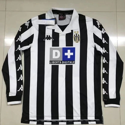 Retro Juventus 1999/2000 Home Long Sleeve Football Jersey