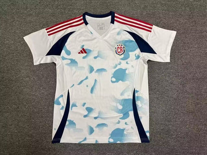 Costa Rica 2024/2025 Away Fan Version Football Jersey