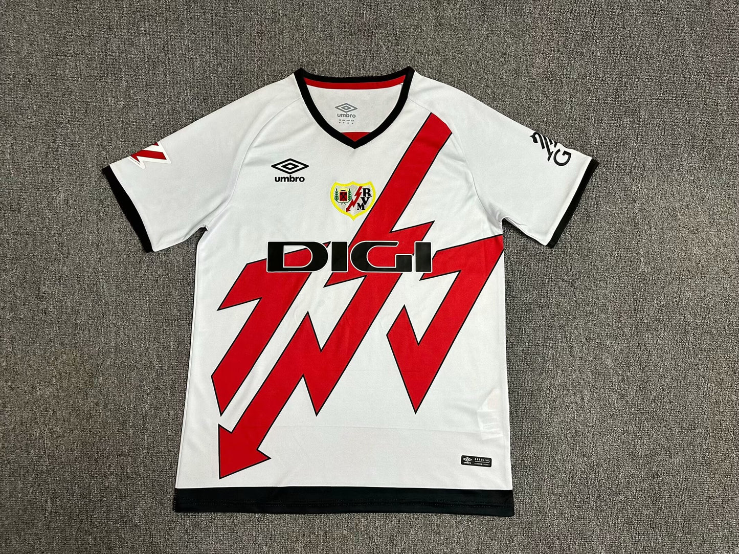 Rayo Vallecano 2024/2025 Home Fan Version Football Jersey